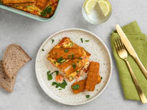 Fischstäbchen-Omelett Rezept