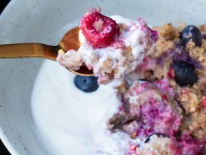 Gebackenes Oatmeal Rezept