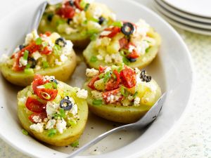 Gefüllte Kartoffeln aus dem Ofen Rezept