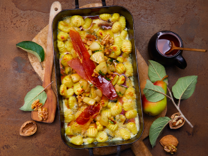 Gnocchi mit Gorgonzola und Birnen Rezept