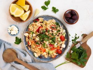 Griechischer Nudelsalat Rezept