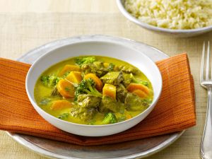 Herbstliches Gemüsecurry mit Rind Rezept