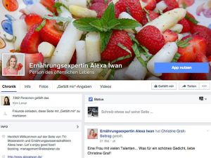 Werden Sie mein Facebook-Fan