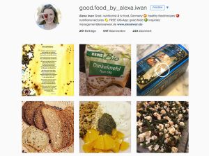 Folgen Sie mir auf Instagram