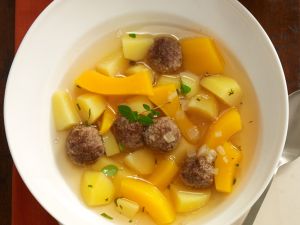 Kartoffel-Kürbis-Suppe Rezept