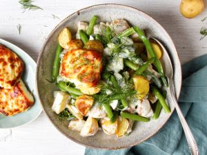 Knuspriger Kartoffelsalat Rezept