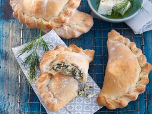 Kräuter-Teigtaschen Rezept