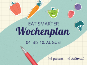 Wochenplan für die Kalenderwoche 32