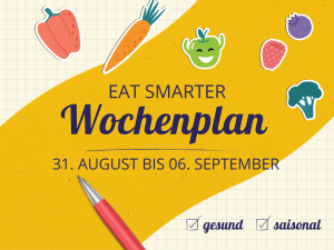 Wochenplan für die Kalenderwoche 36