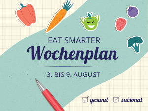 Wochenplan für die Kalenderwoche 32