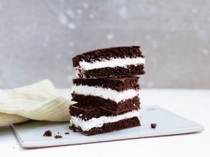 Low-Carb-Milchschnitte Rezept