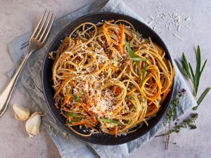 Möhrenspaghetti Rezept