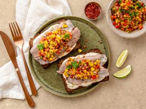 Norwegischer Matjes mit Mango-Pico-de-Gallo Rezept