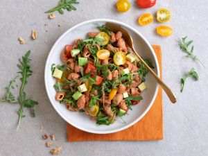 Nudelsalat mit Rucola Rezept