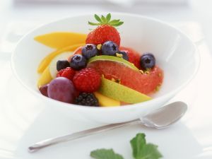 Kennenlernen obstsalat