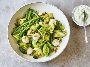 Ofengemüse mit Mozzarella Rezept