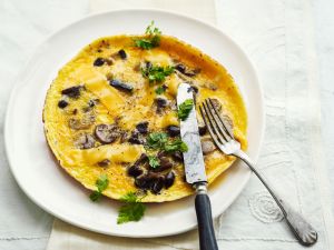 Omelette mit Pilzen Rezept