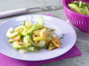 Papayasalat mit Gurken Rezept