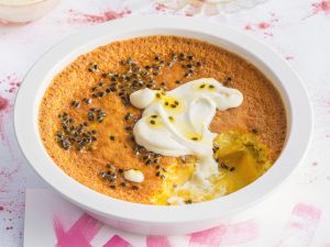 Passionsfrucht-Zitronen-Dessert