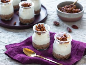 Pecan Pie Cheesecake im Glas Rezept
