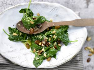 Sizilianischer Spinat Rezept