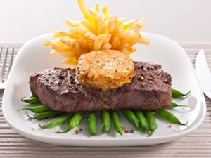 Steak mit Gewürzbutter Café de Paris