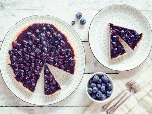 Tarte mit Blaubeeren Rezept
