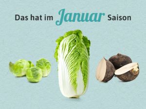 Saisonkalender für Januar