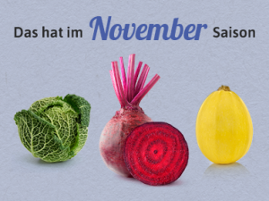 Saisonkalender für November