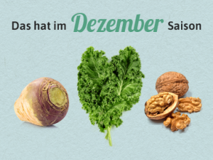 Saisonkalender für Dezember