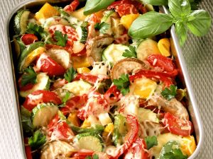 Überbackenes Gemüse (Low Carb) Rezept