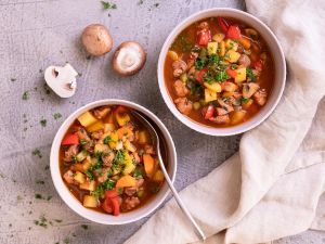 Vegane Gulaschsuppe Rezept