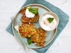 Zucchini-Rösti Rezept