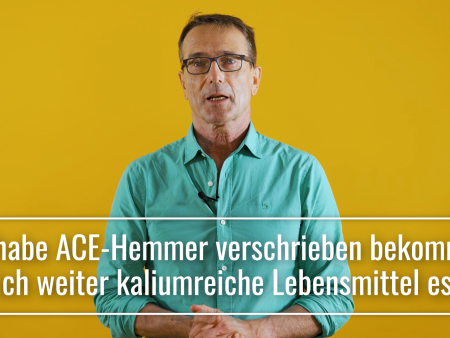 Ich habe ACE-Hemmer verschrieben bekommen. Soll ich weiter kaliumreiche Lebensmittel essen?