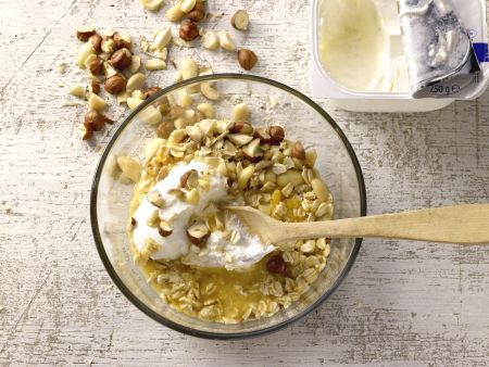 Amaranth-Hafer-Müsli Zubereitung Schritt 3 Amaranth-Hafer-Müsli Zubereitung Schritt 3