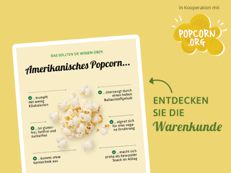 Warenkunde Amerikanisches Popcorn