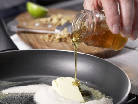 Ananas-Amaranth-Riegel Zubereitung Schritt 2 Ananas-Amaranth-Riegel Zubereitung Schritt 2