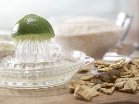 Ananas-Amaranth-Riegel Zubereitung Schritt 3 Ananas-Amaranth-Riegel Zubereitung Schritt 3