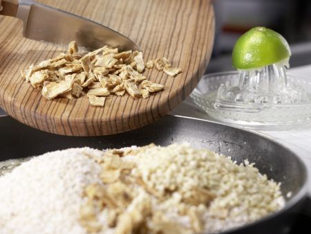Ananas-Amaranth-Riegel Zubereitung Schritt 4 Ananas-Amaranth-Riegel Zubereitung Schritt 4