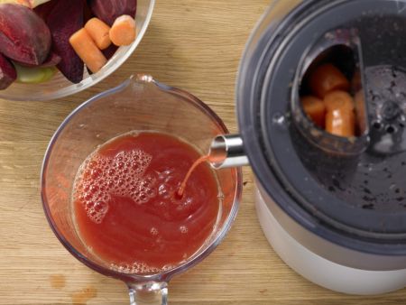 Apfel-Gemüse-Saft Zubereitung Schritt 3 Apfel-Gemüse-Saft Zubereitung Schritt 3