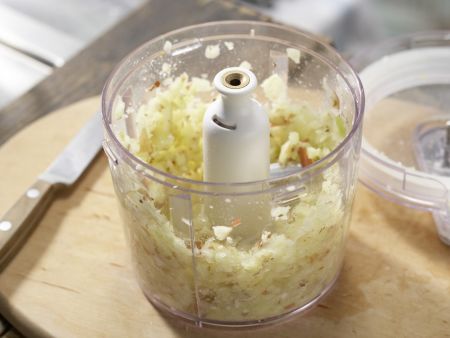 Apfel-Mandel-Brei mit Haferflocken Zubereitung Schritt 2 Apfel-Mandel-Brei mit Haferflocken Zubereitung Schritt 2