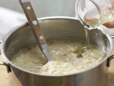 Apfel-Mandel-Brei mit Haferflocken Zubereitung Schritt 4 Apfel-Mandel-Brei mit Haferflocken Zubereitung Schritt 4