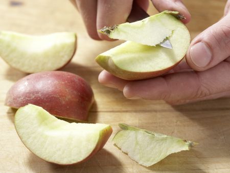 Apfel-Sellerie-Brotaufstrich Zubereitung Schritt 3 Apfel-Sellerie-Brotaufstrich Zubereitung Schritt 3