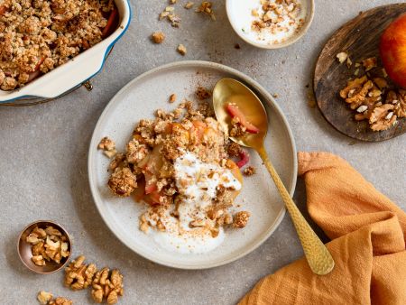 Apfel-Zimt-Crumble