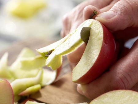 Apfelmus Zubereitung Schritt 1 Apfelmus Zubereitung Schritt 1