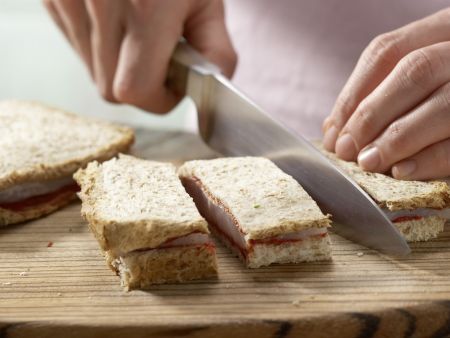 Armer Fisch-Ritter mit Salat Zubereitung Schritt 4 Armer Fisch-Ritter mit Salat Zubereitung Schritt 4