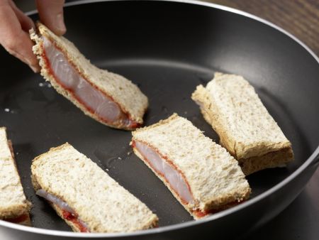 Armer Fisch-Ritter mit Salat Zubereitung Schritt 5 Armer Fisch-Ritter mit Salat Zubereitung Schritt 5