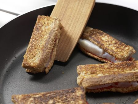 Armer Fisch-Ritter mit Salat Zubereitung Schritt 6 Armer Fisch-Ritter mit Salat Zubereitung Schritt 6