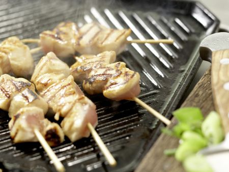 Asiatische Hähnchenspieße Zubereitung Schritt 11 Asiatische Hähnchenspieße Zubereitung Schritt 11
