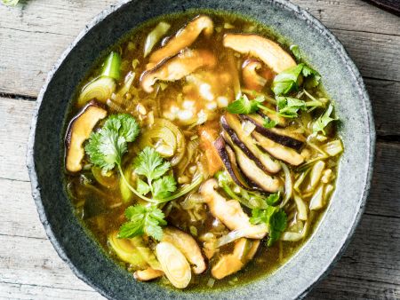 Asiatische Reissuppe